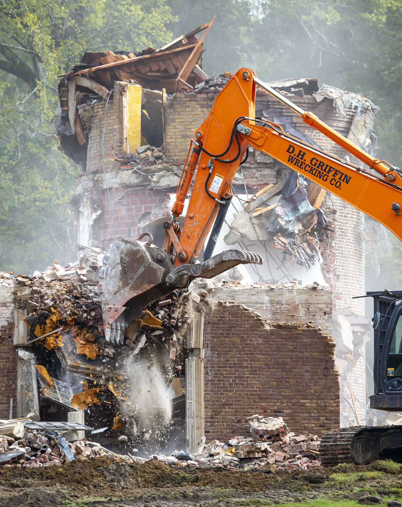 Demolition of Adamsleigh estate